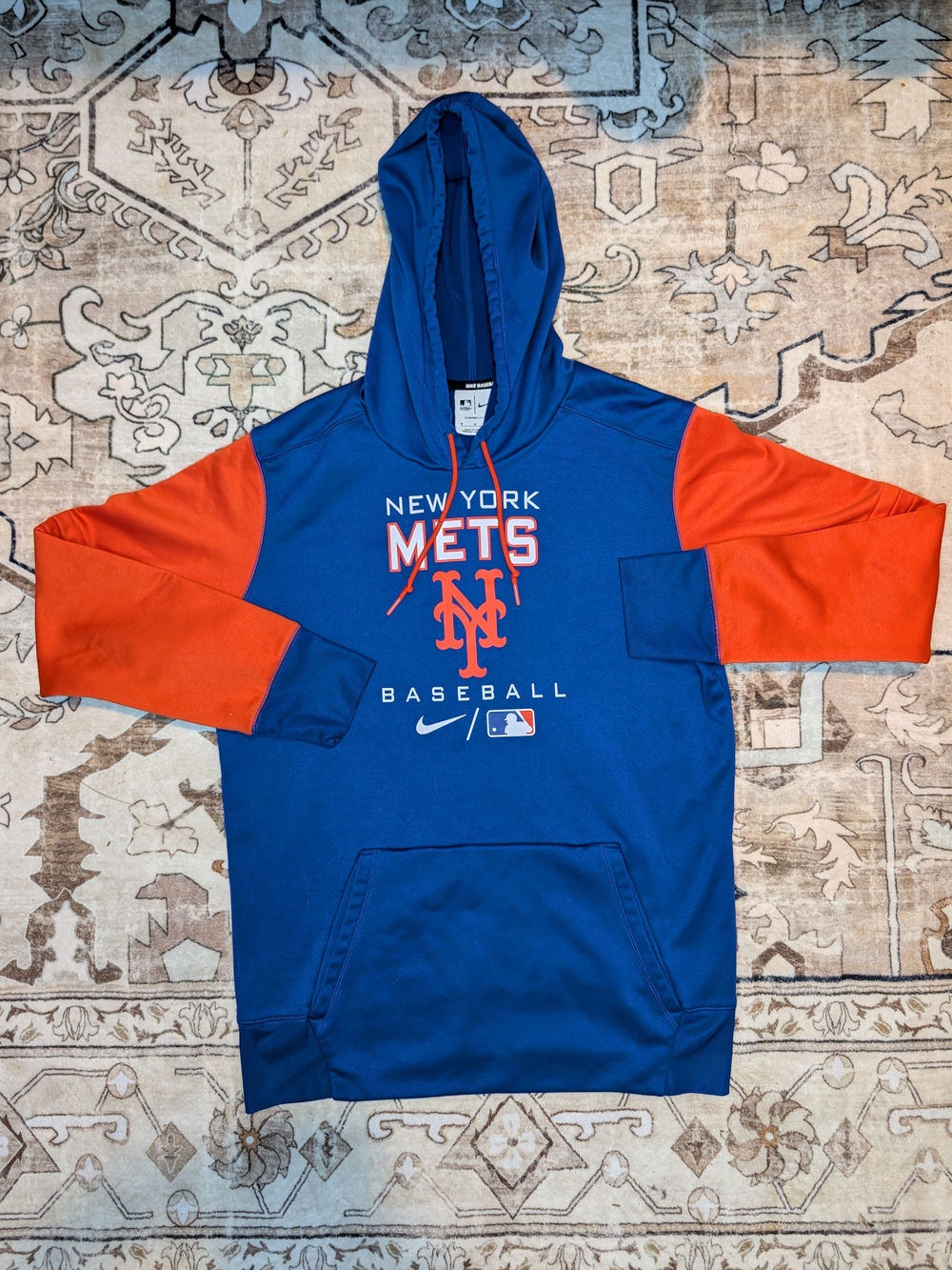 Nike New York Mets Men's Pullover Hoodie - Size Medium